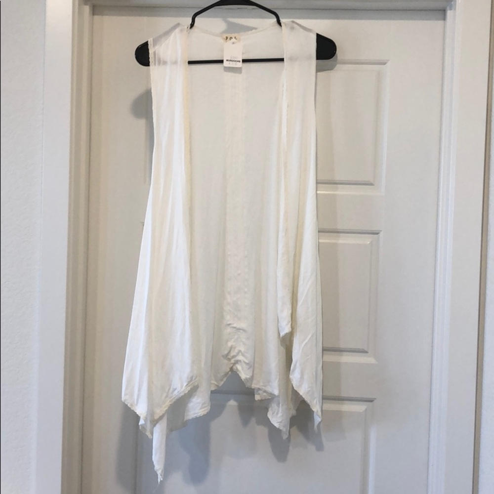 POL Off White Vest